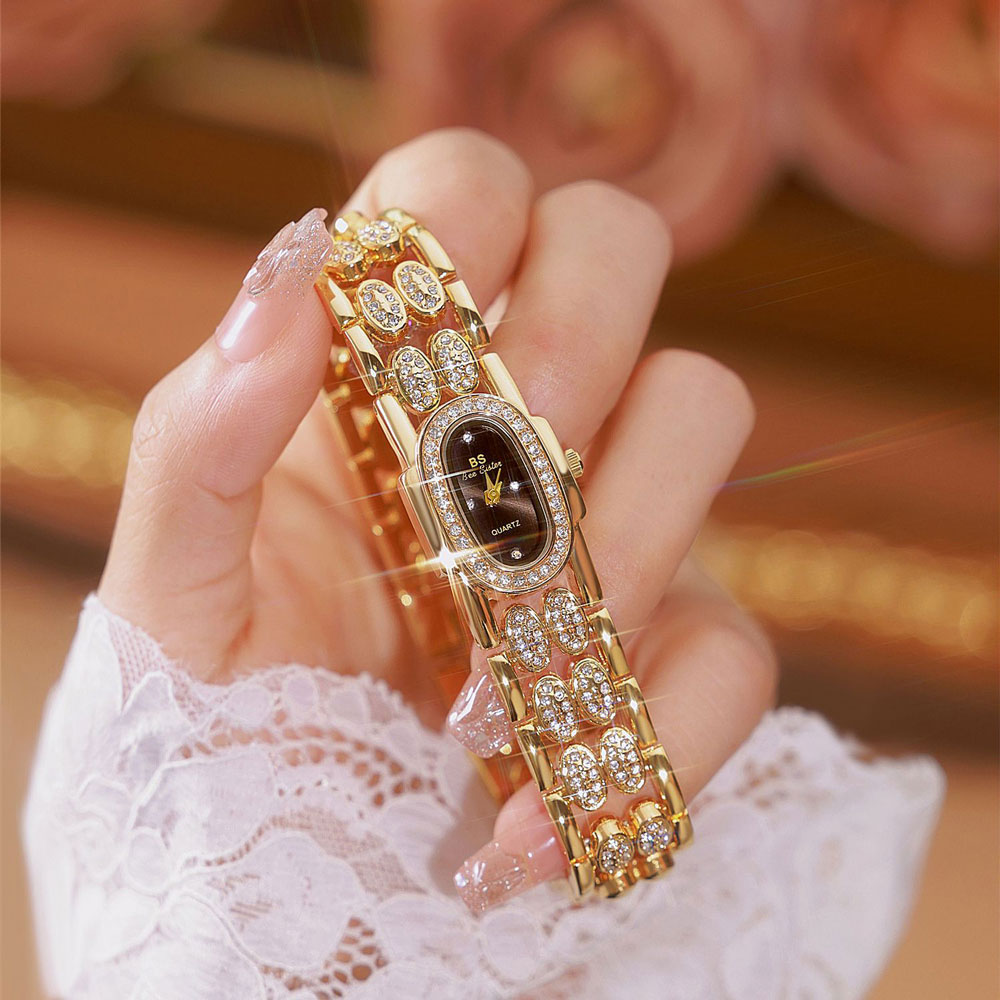 Jewelry Diamond Watches - Fashion Watches Gold Bracelet Stainless Steel