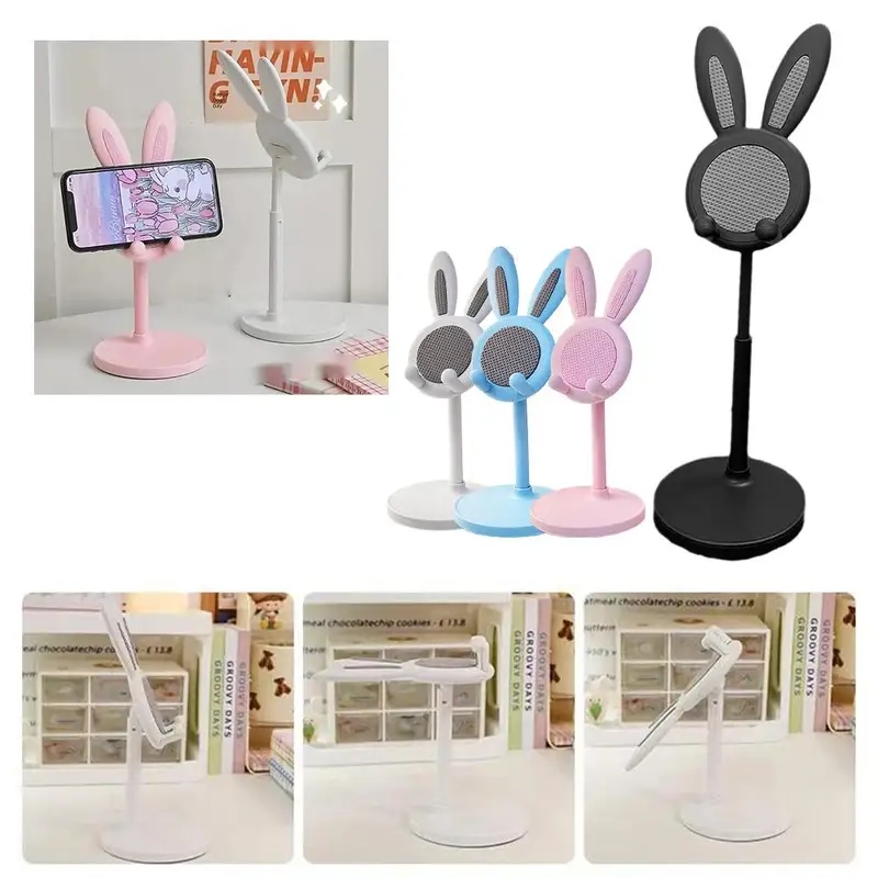 Watches & Jewelry Tsukiu - 1/2/3/4Pcs Cute Rabbit Desktop Phone Stand