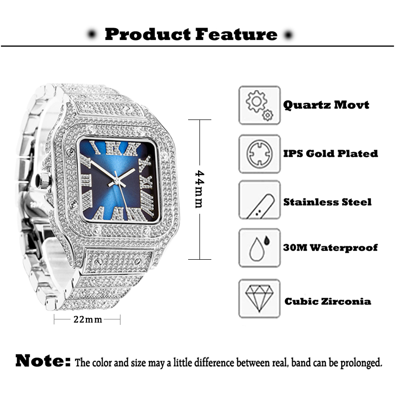 MISSFOX Mens Watches Hip Hop B - Jewelry And Watches Luxury Brand ulasan dan harga