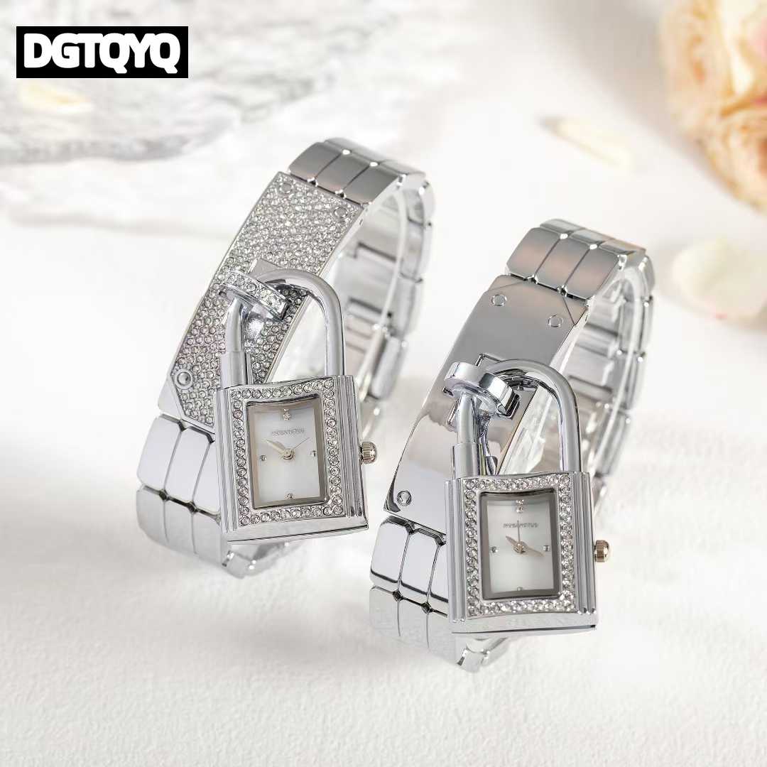 Ladies Sliver Detachable Lock  - Jewelry Diamond Watches ulasan dan harga