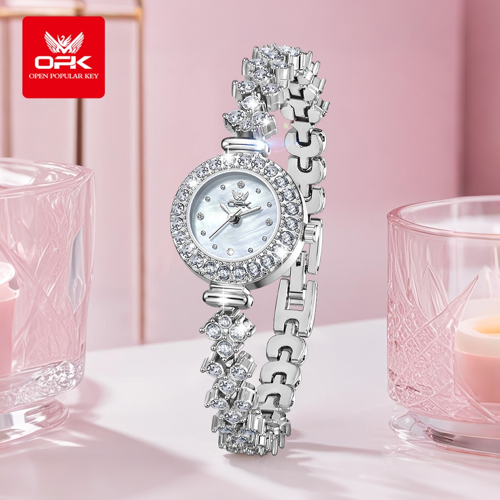 OPK 6057 Full Diamond Quartz W - Jewelry Diamond Watches ulasan dan harga