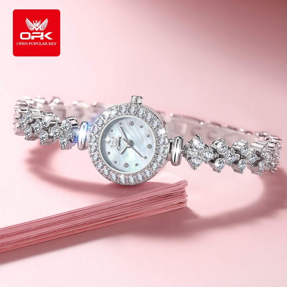 OPK 6057 Full Diamond Quartz W - Jewelry Diamond Watches ulasan dan harga