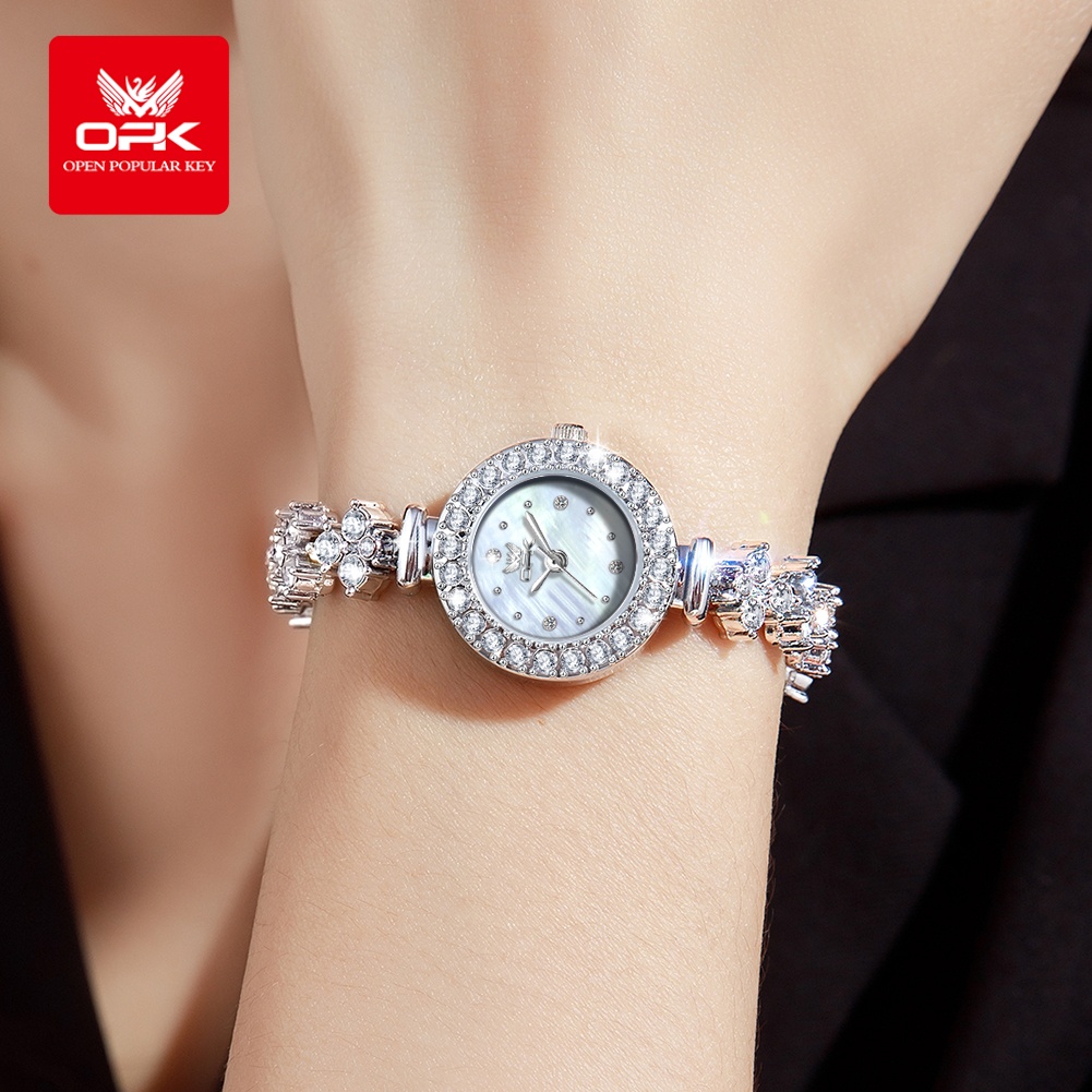 OPK 6057 Full Diamond Quartz W - Jewelry Diamond Watches ulasan dan harga