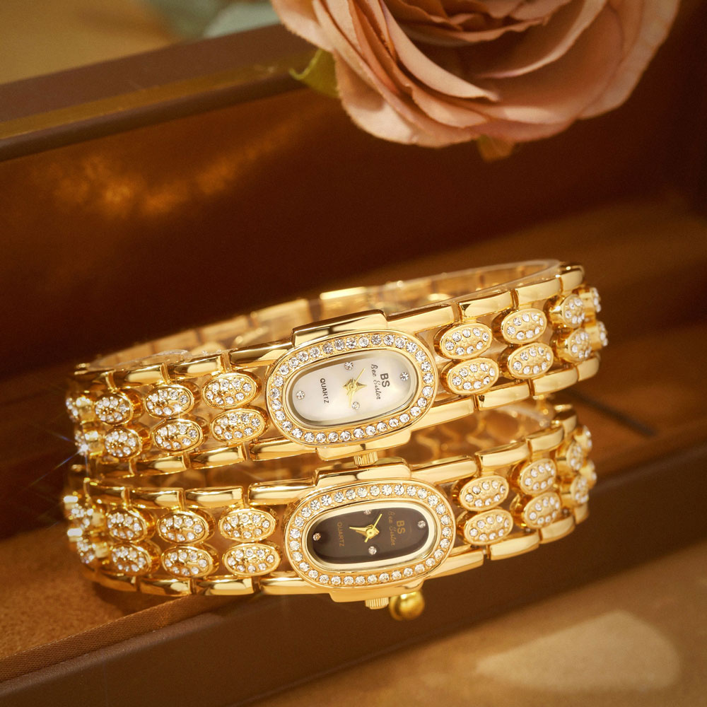 Fashion Watches Gold Bracelet  - Jewelry Diamond Watches ulasan dan harga