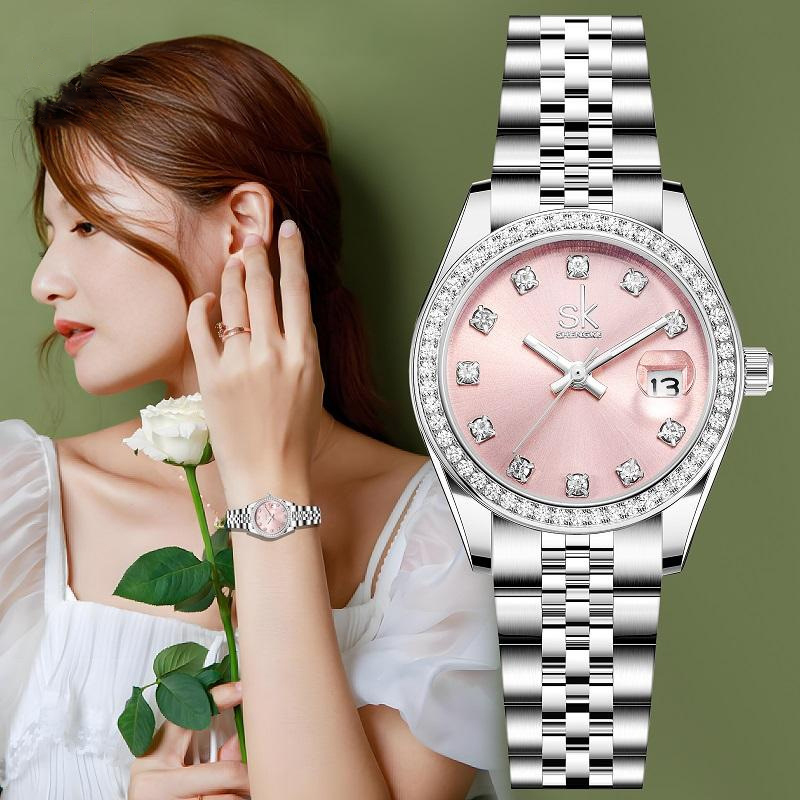 UTHAI CQ484 Fashionable Women' - Jewelry Diamond Watches ulasan dan harga