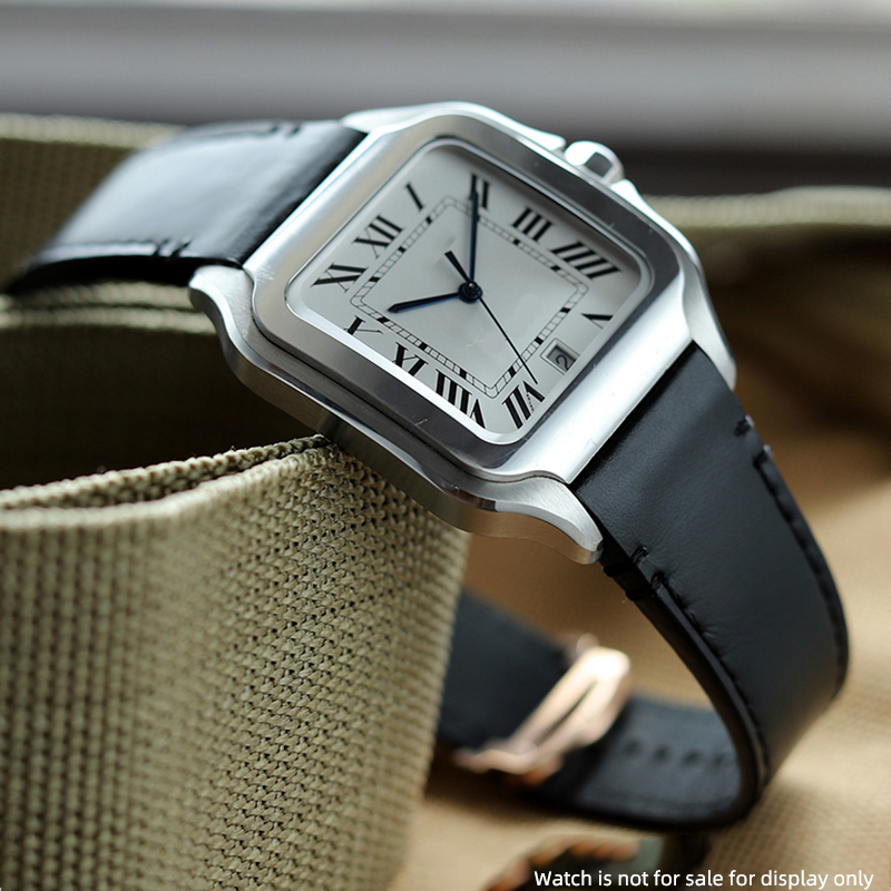 Single Tail Quick Release Leat - Cartier Watch Santos ulasan dan harga