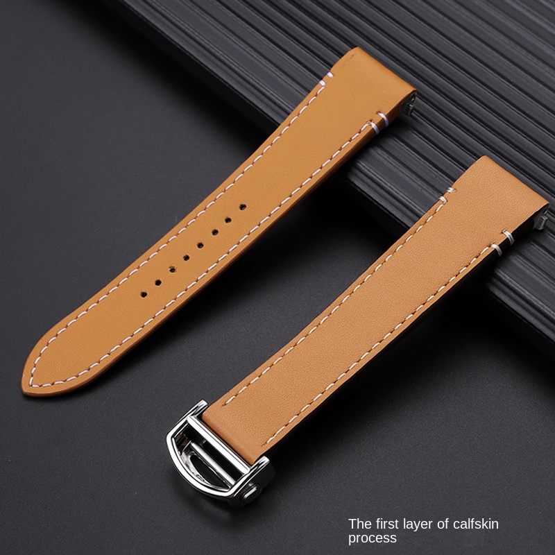 Single Tail Quick Release Leat - Cartier Watch Santos ulasan dan harga