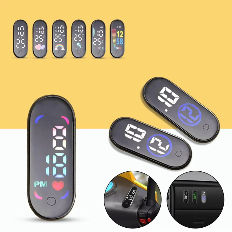 Luminous Motorcycle Car Clock  - Jewelry Stores Watches ulasan dan harga