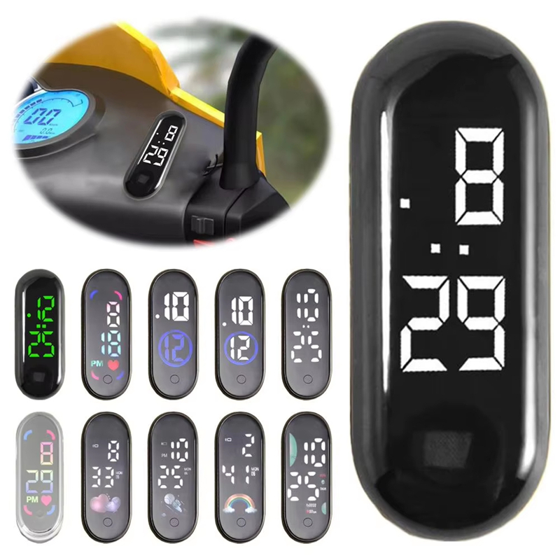Luminous Motorcycle Car Clock  - Jewelry Stores Watches ulasan dan harga