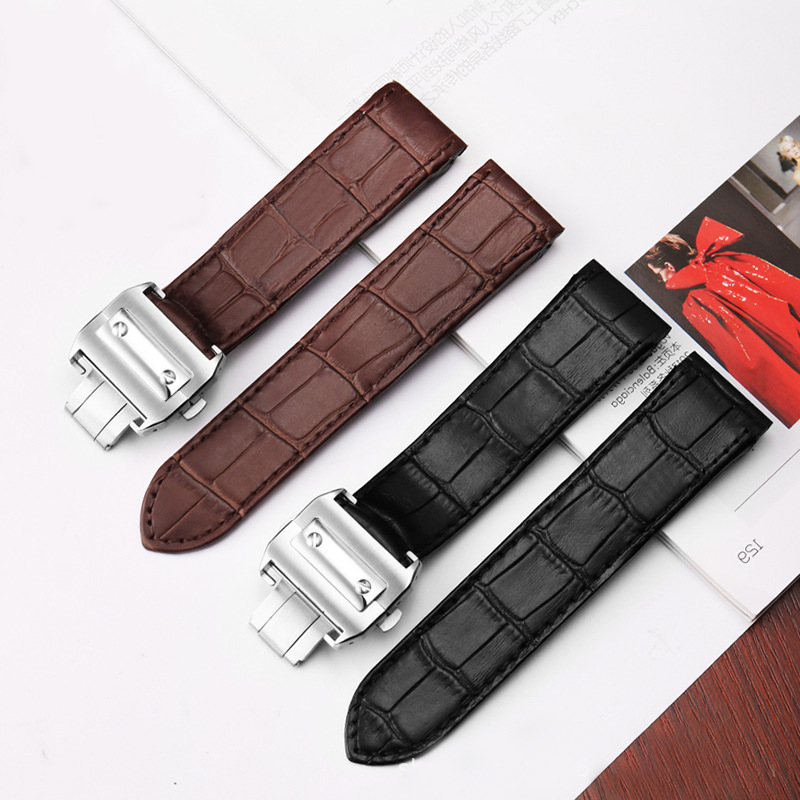 Genuine Leather High Quality W - Cartier Watch Santos ulasan dan harga