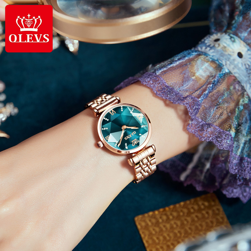 OLEVS New Women Luxury Jewel Q - Jewels In Quartz Watches ulasan dan harga