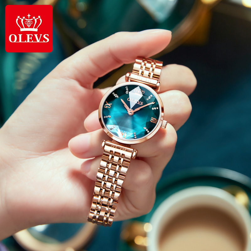 OLEVS New Women Luxury Jewel Q - Jewels In Quartz Watches ulasan dan harga