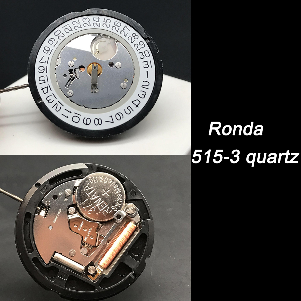 Wristwatch SW Parts Ronda 515  - Jewels In Quartz Watches ulasan dan harga