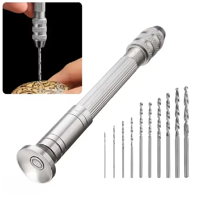 0.8-3.0mm Mini Hand Drill Wood - Watches & Jewelry Tsukiu ulasan dan harga