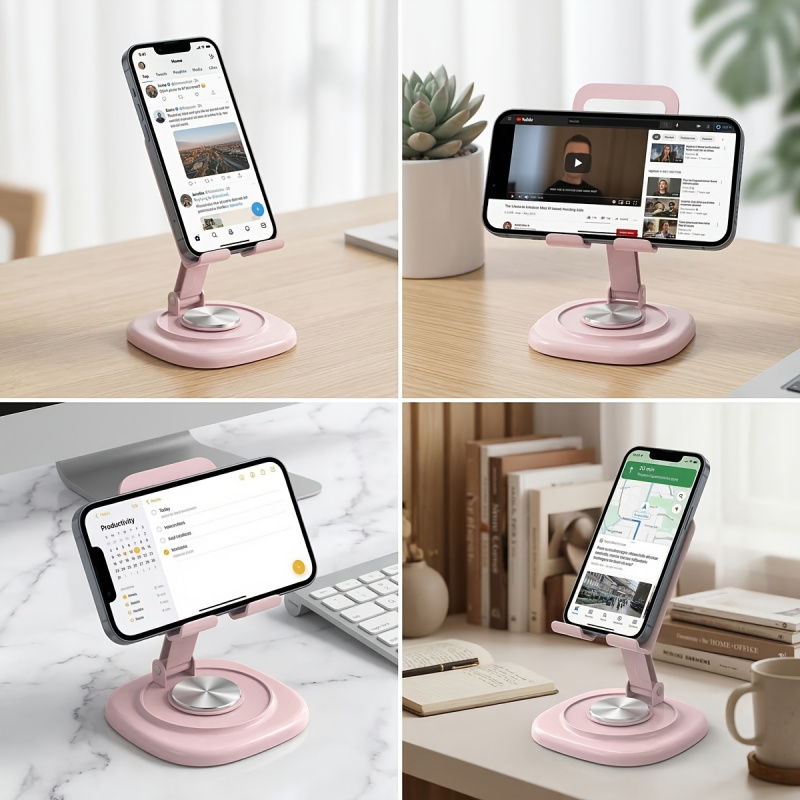 Macaron Desktop Metal Rotating - Watches & Jewelry Tsukiu ulasan dan harga