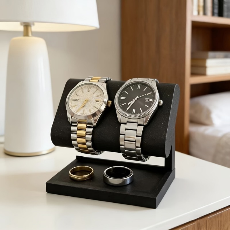 Dual Watch Jewelry Display Sta - Watches Jewelry Holder ulasan dan harga