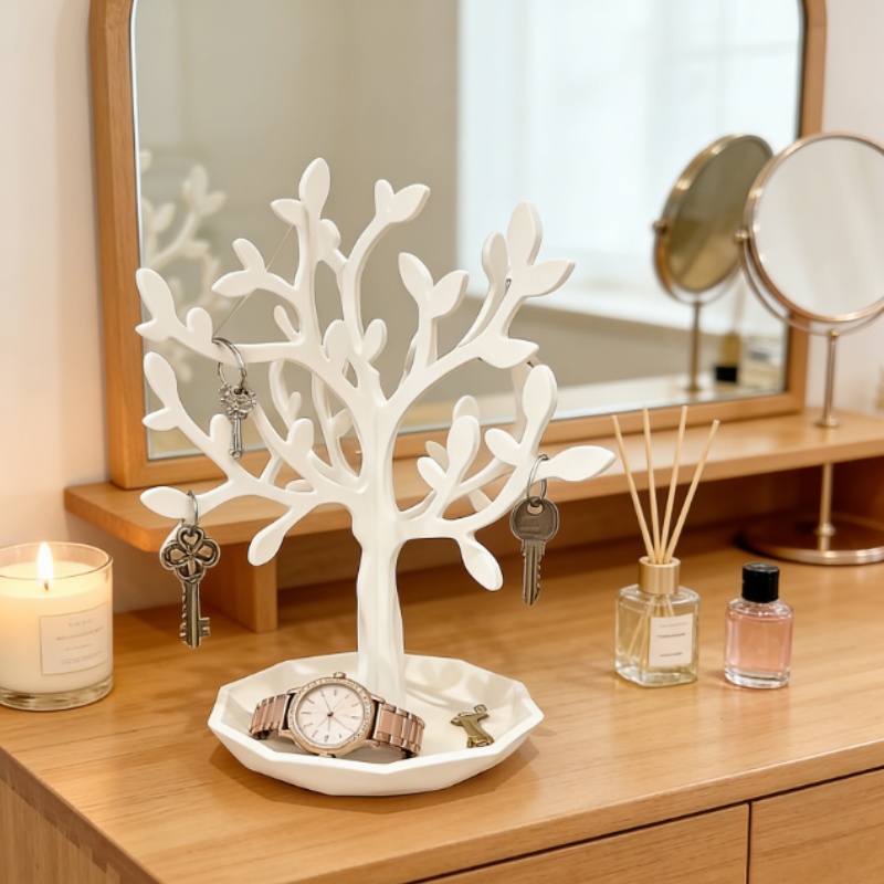 1Pcs Tree‑Shaped Jewelry Rack  - Watches Jewelry Holder ulasan dan harga