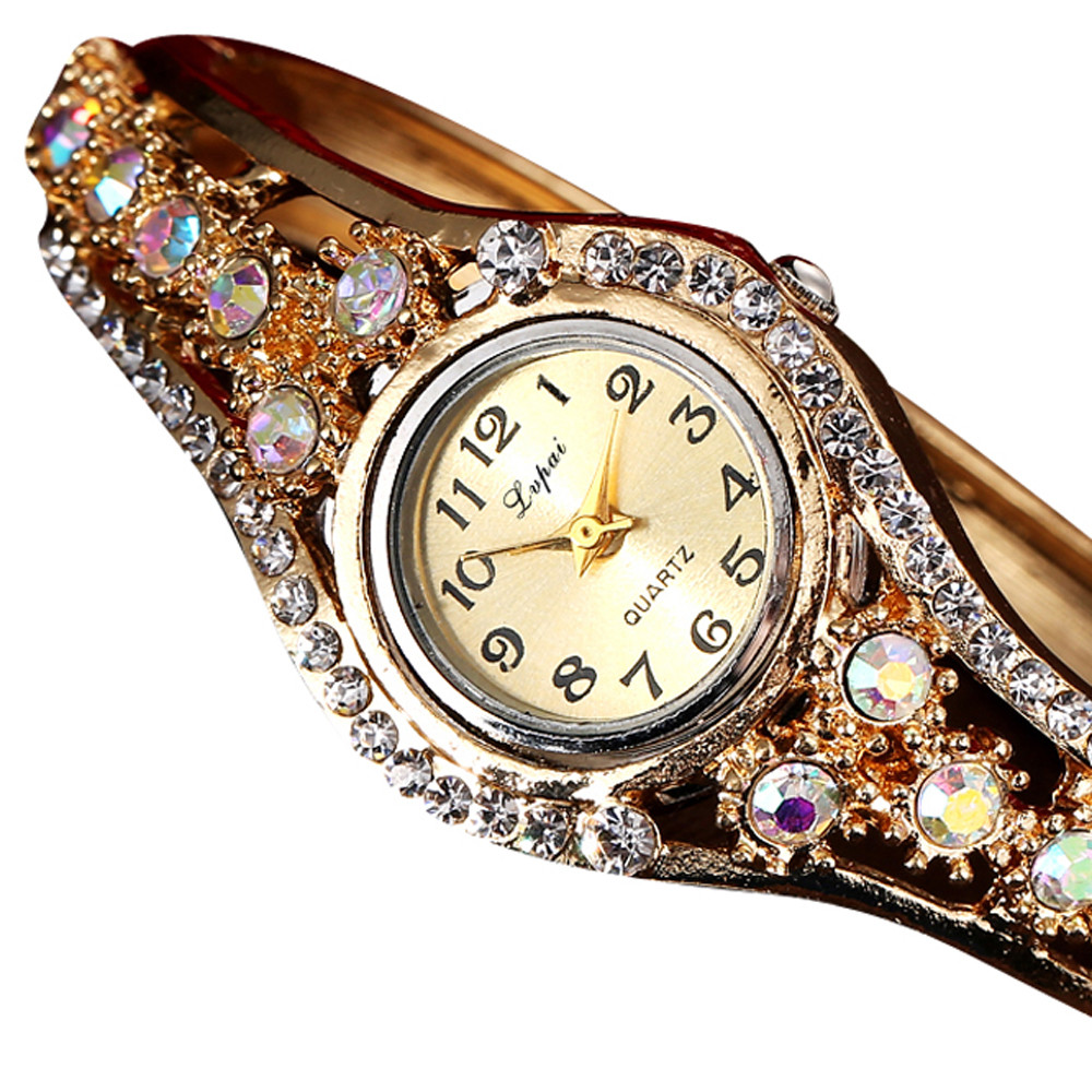 Women's Luxury Colored Diamond - Jewelry Diamond Watches ulasan dan harga