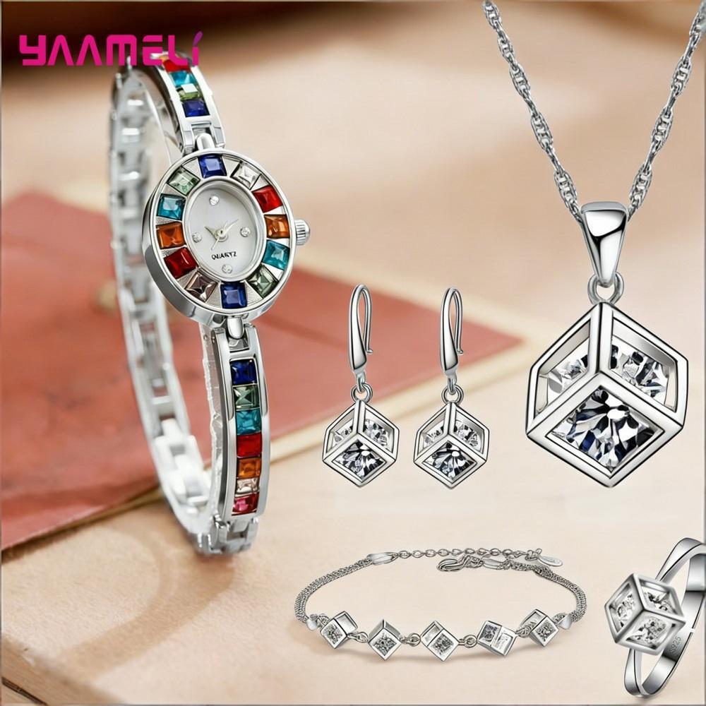 Luxuriou 925 Sterling Silver G - Best Jewelry Watches For Women ulasan dan harga