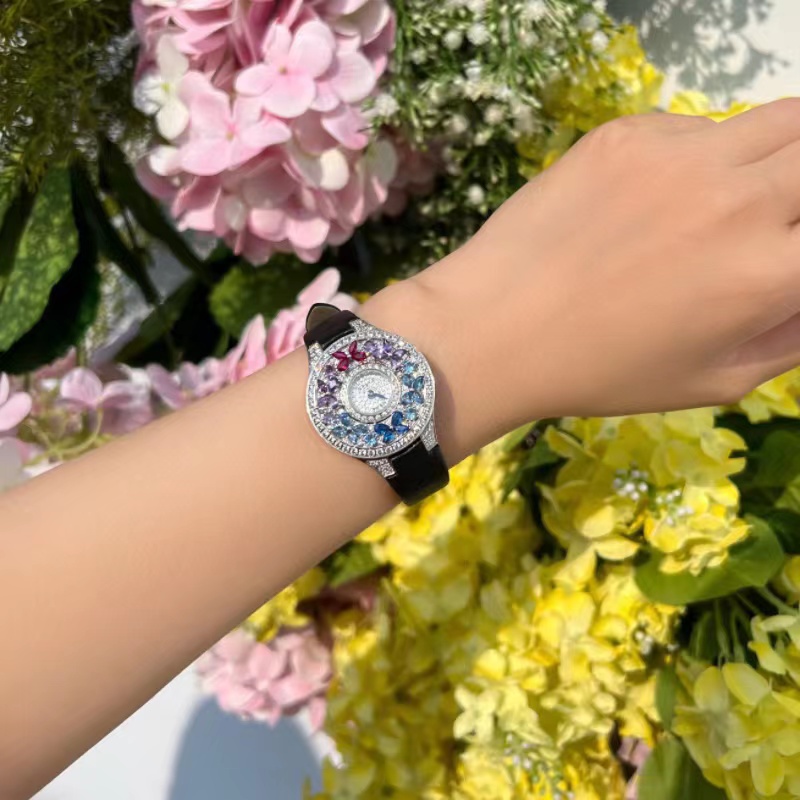 Luxury Colorful Women's Watch  - Jewels In Quartz Watches ulasan dan harga