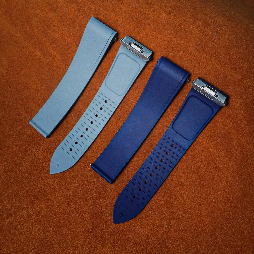 FKM Rubber Watch Straps For Ca - Cartier Watch Santos ulasan dan harga
